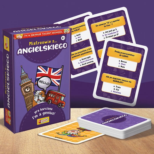 Lisciani Giochi I'm A Genius Talent School Masters In English Educational Game Knowledge I'm a Genius