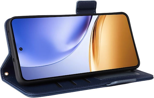 Double Buckle Портмоне Син (Xiaomi 14TRealme 14T)