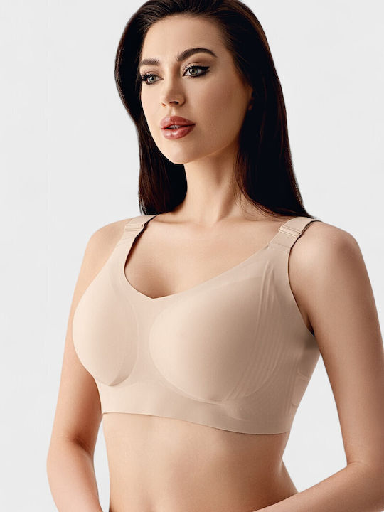 Bra without Padding Beige