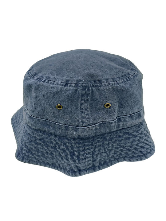 Gift-Me Unisex Fabric Men's Hat Bucket Style Blue