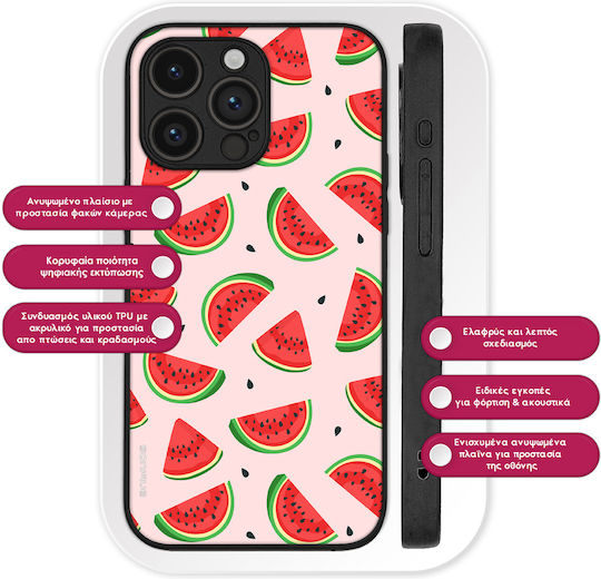 Handyhülle Sonique Fruit Series Motorola Moto G75 5G Wassermelone
