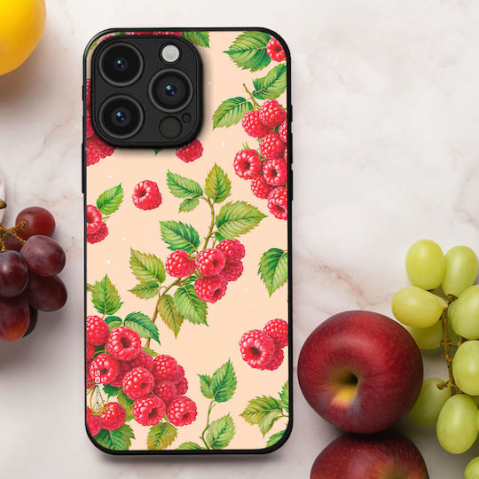 Handyhülle Sonique Fruit Series Motorola Moto E22 4G Himbeere