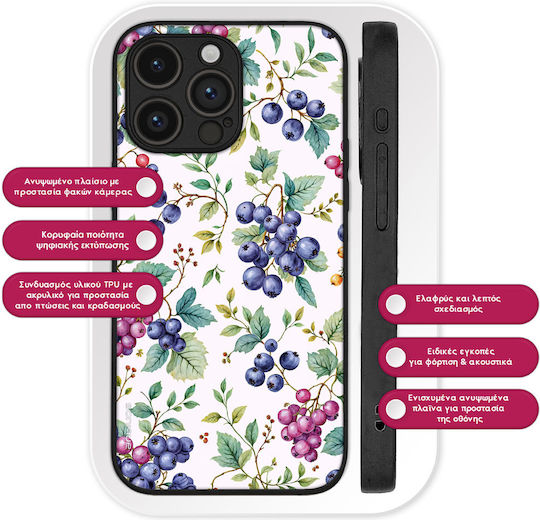 Mobile Phone Case Sonique Fruit Series Motorola Moto G75 5g Blueberry