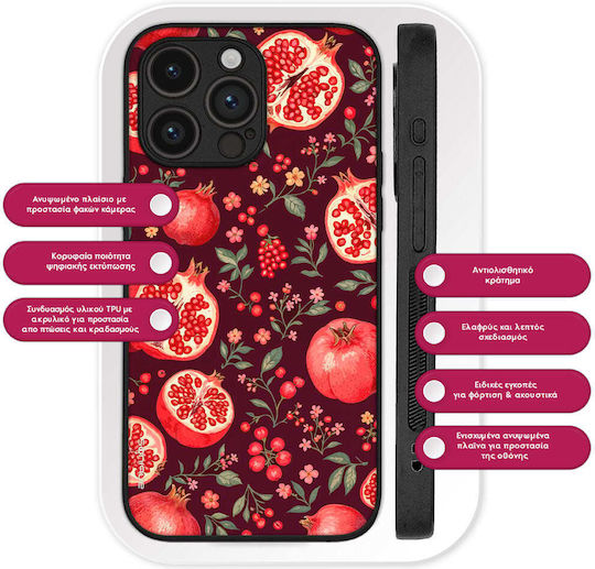Θήκη Sonique Fruit Series Oppo Reno12 F 5g Oppo Reno12 Fs 5g Ρόδι