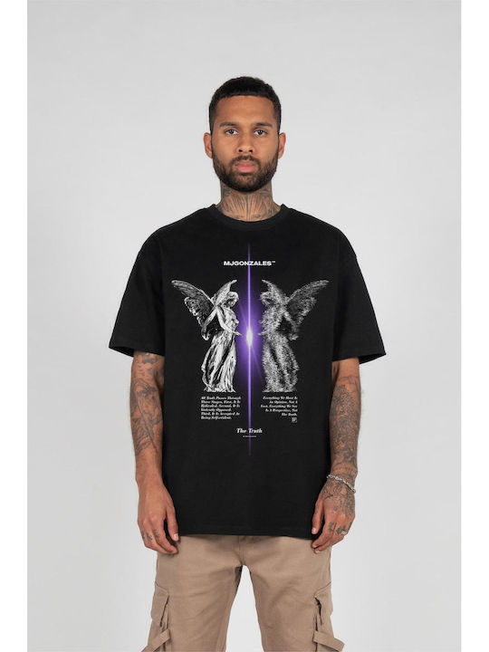 T-shirt Μαύρο