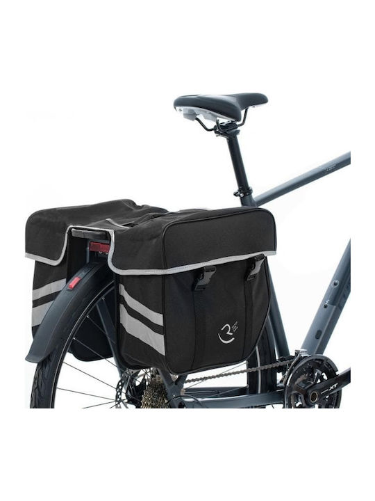 RFR 14048 Gepäckträgertasche Doppelter Schwarz