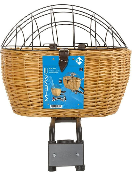 M-Wave Wicker Pet Basket Braun 431604