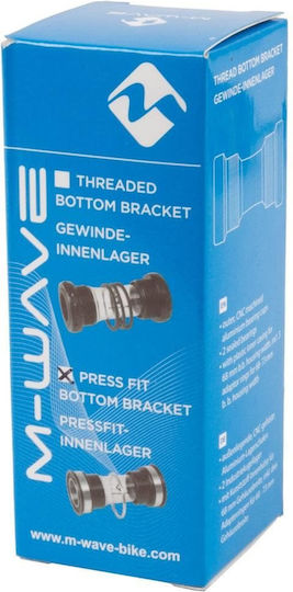 M-Wave Μεσαία Τριβή Ποδηλάτου Μεσαία Τριβή Press Fit BB 86mm Road 92mm MTB