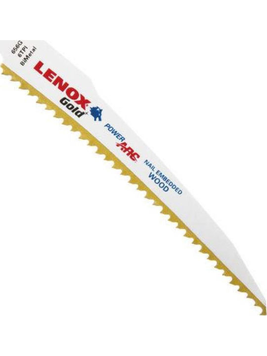 Λάμα Σπαθόσεγας Gold Ξύλου Καρφιά 656gr 152mm Lenox 21060656gr