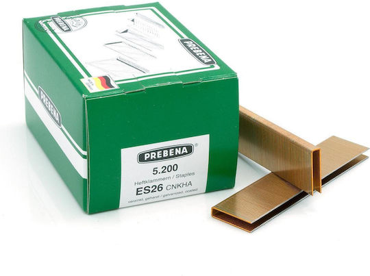 Staple 26x6x1.1 Type 55 5200pcs Prebena Es26