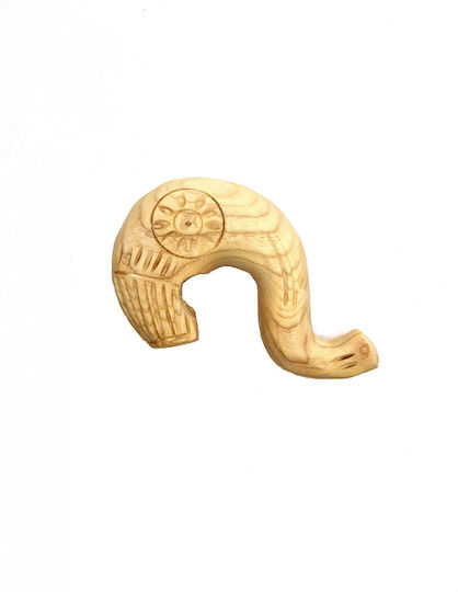 Wooden Art Wooden Oak Walking Cane Head 0611