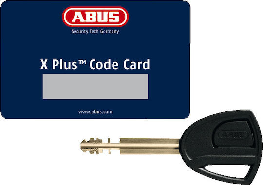 Abus 540/160HB300+EASY KF Granit X-Plus Κλειδαριά Ποδηλάτου Πέταλο με Κλειδί Μαύρη