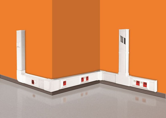 Adjustable External Corner for Structured Wiring 251/04