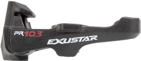 Exustar Πετάλια Ποδηλάτου Κουμπωτά Μαύρα