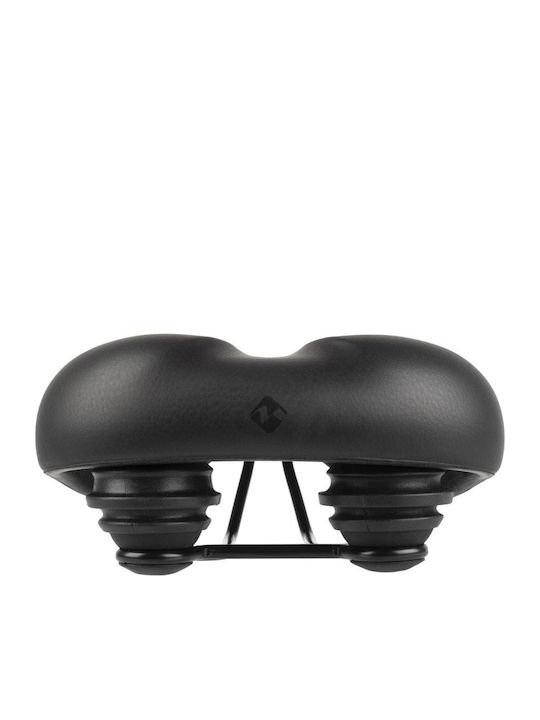 M-Wave Vacu Black Bicycle Saddle City