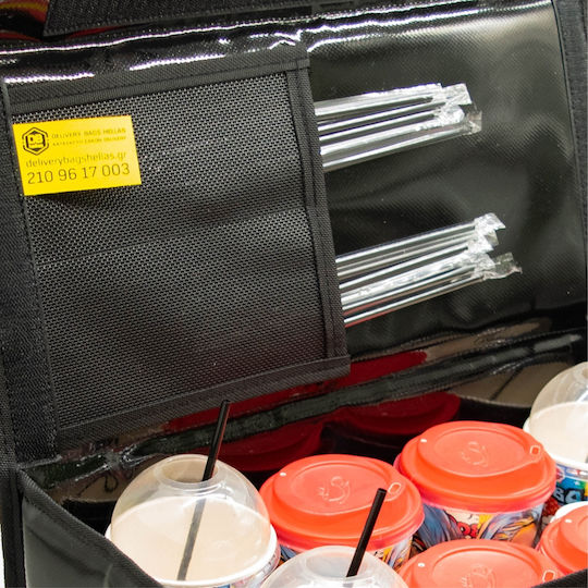 Waterproof Delivery Bag Cafe Eight-Seat No3 Rack 42x22x22 Lca018 Transport Bag Thermal Bag Coffee Beverages 8 Seats