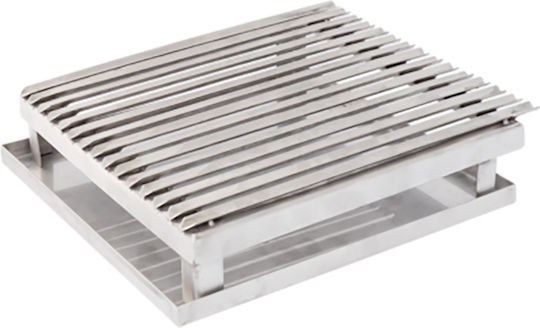 Inox Grate Charcoal Base Flavored Wood Enfire