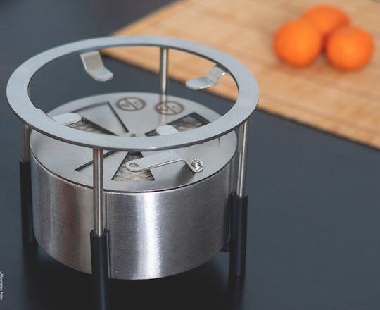 Portable Tabletop Bioethanol Food Warmer 1.5 Kw Hot Pot 18x15cm