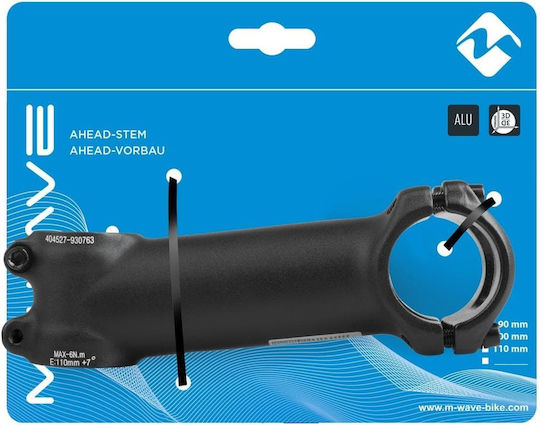 M-Wave 404526 Bicycle Handlebar Stem