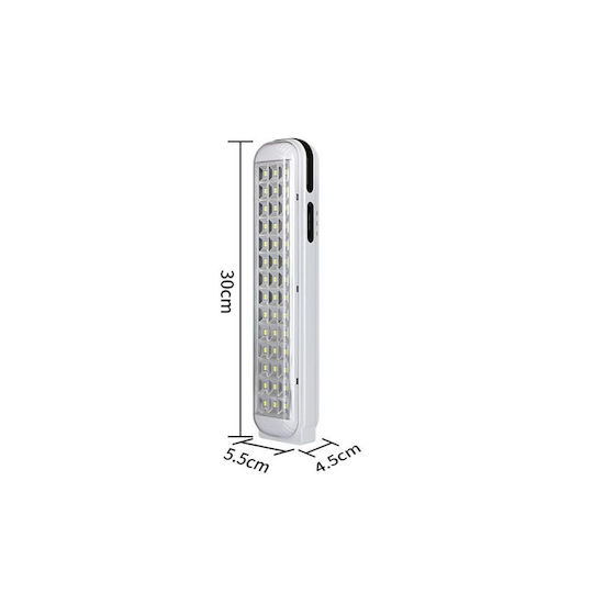Dp Led Επαναφορτιζόμενο LED Φωτιστικό Ασφαλείας με Τροφοδοσία Μπαταρίας