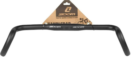 Zoom 403981 Τιμόνι Ποδηλάτου Racing 31.8mm 440mm Τιμόνι Gravel 440mm Μαύρο