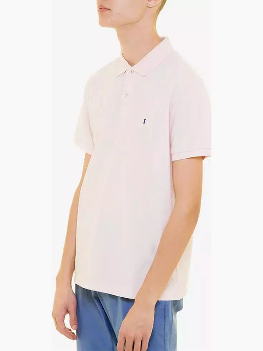 Polo Μπλούζα Κοντομάνικη Ροζ