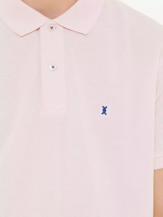 Polo Μπλούζα Κοντομάνικη Ροζ