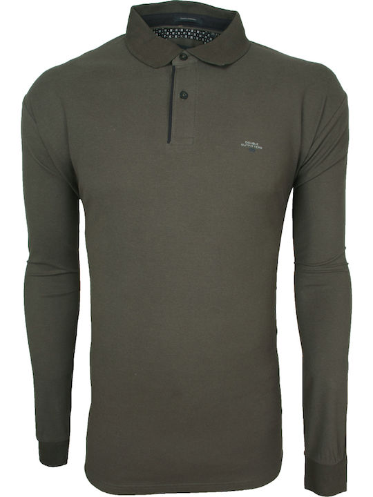 Polo Short Sleeve Khaki Blouse