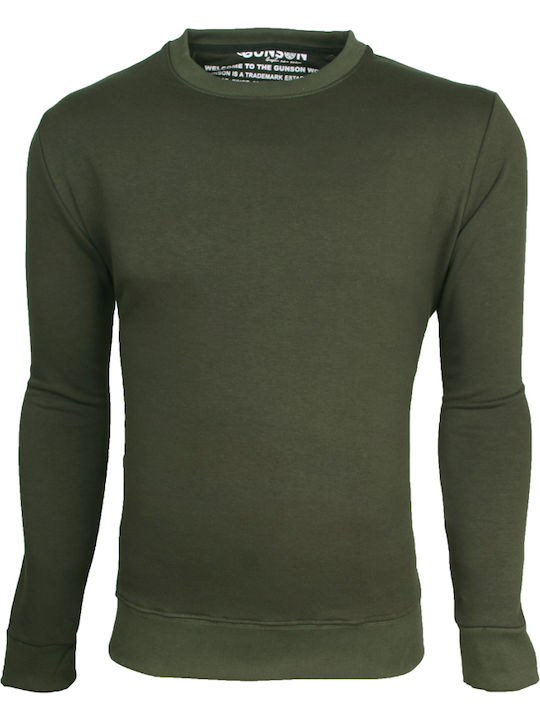 Langarmbluse Khaki