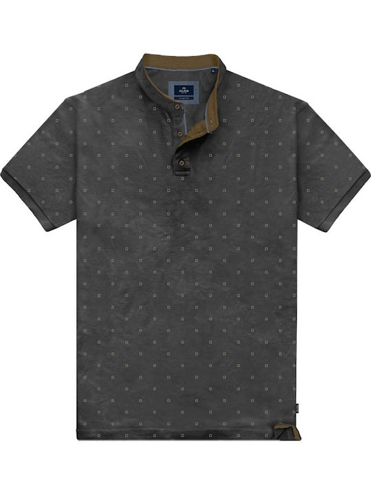 Polo Short Sleeve Gray Blouse