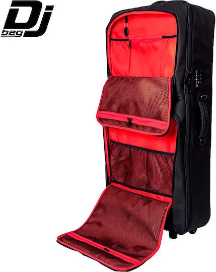 Djbag Backpack Bag Extra Large 4 Chaneel Dj Controller Wheels Pioneerdj Opus-quad Xdj Xz Rx3 Rx2 Alphatheta Xdj-az Rane Four Performer Denondj Prime4 Sc Live4 Sclive2 Roland 808