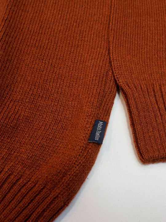 Langarmbluse Orange