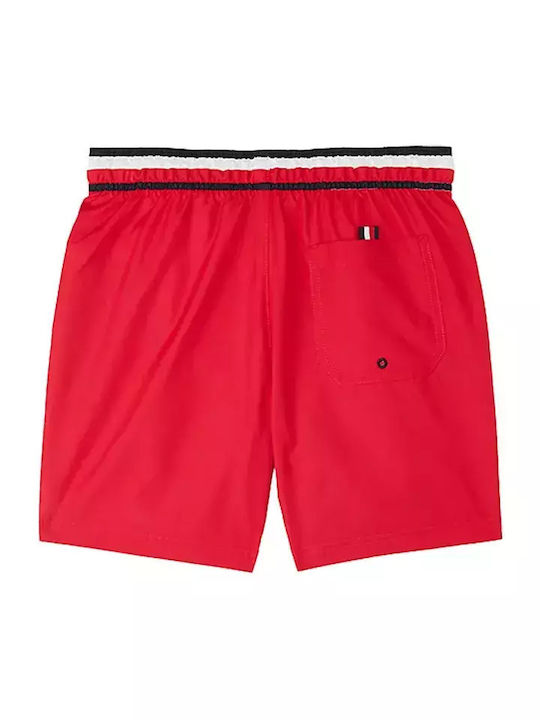 Tommy Hilfiger Global Stripe Kids Swimwear Swim Shorts Primary Red Tommy Hilfiger Global Stripe Kids Swimwear Swim Shorts Primary Red