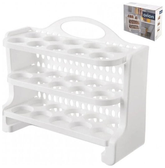 Orion Eierfächer Kühlschrank-Organisatoren für 30 Eier 28x10x22.5cm