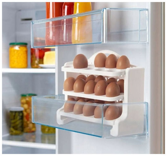 Orion Eierfächer Kühlschrank-Organisatoren für 30 Eier 28x10x22.5cm