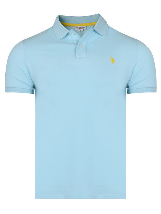 King Polo T-shirt Γαλάζιο