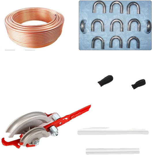 Pipe Bender Tool Heavy-duty Metal Design Suitable 15 Mm 22 Mm Pipes User-friendly Construction