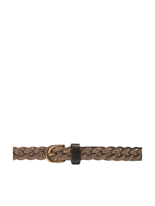Leather Women's Belt Black