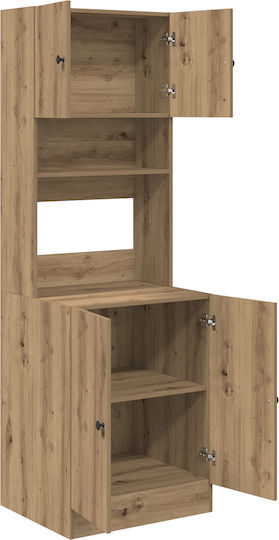 Επιδαπέδιο Ντουλάπι Δρυός 60x50x180εκ.
