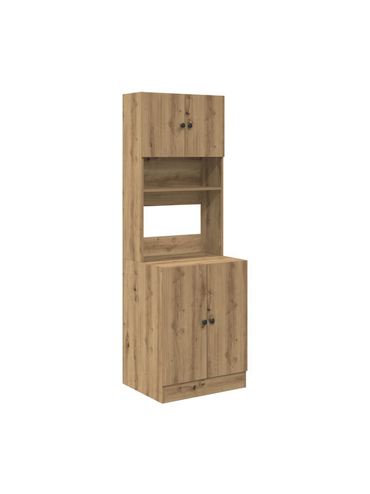 Floor Cabinet Oak 60x50x180cm