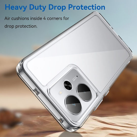 Acrylic Back Cover Plastic Transparent (Xiaomi 14TRealme 14T)