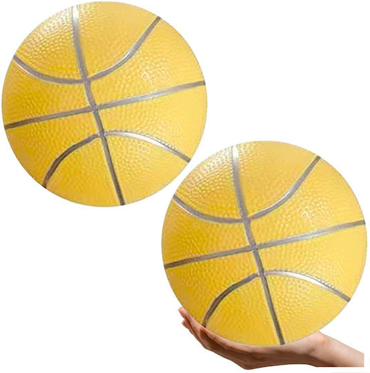 Lean Toys Kids Airball Yellow 20cm.