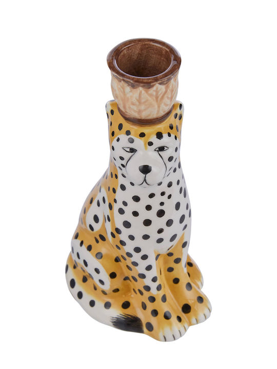 Butlers Kerzenhalter Keramik in Beige Farbe 6cm 1Stück