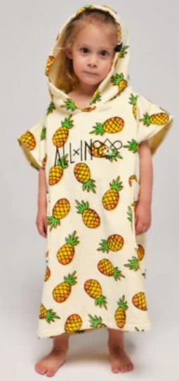 Poncho Baby All In Pineapple