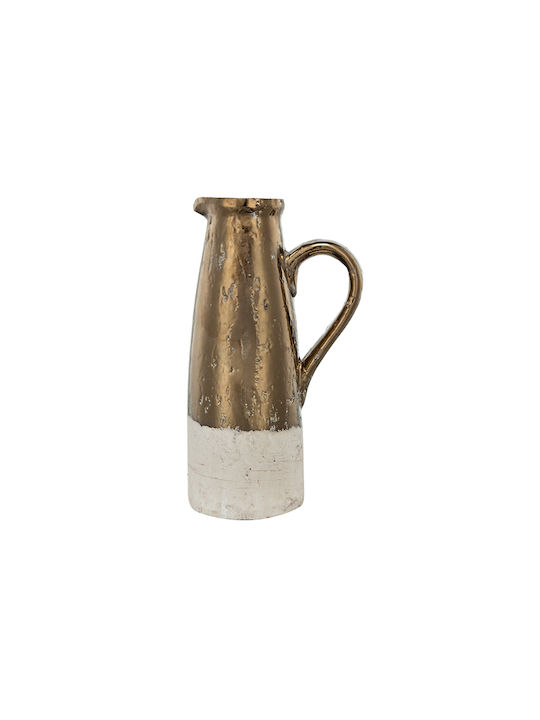 Artekko Decorative Vase Orange 22.5x36.5cm