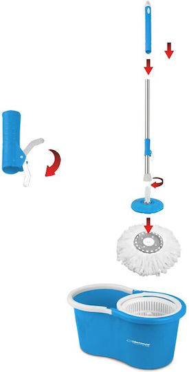 Esperanza Perfect Clean Drehbare Mopp 2Stücke EHS005