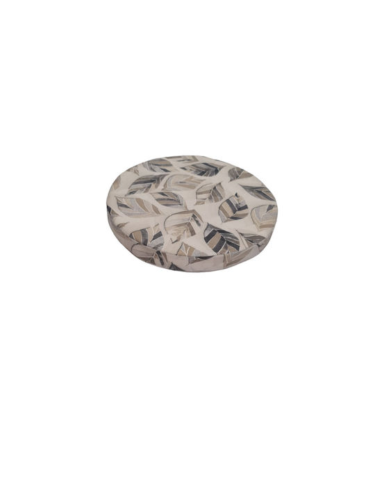 Politishome Garden Chair Cushion Round Round Otono Gray 42x42cm