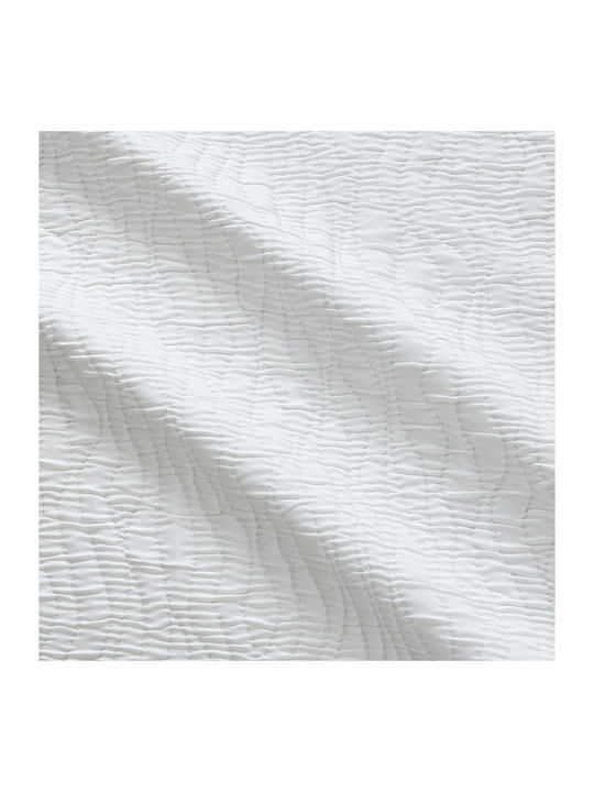 Liolios Home La Nostra Set Coverlet Queen Size Off White 220x240cm 3pcs