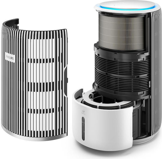 Philips 3400 Series Καθαριστής Αέρα / Υγραντήρας 43W για Χώρους 78m²
