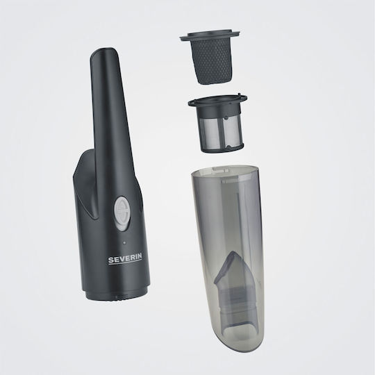 Severin Rechargeable Handheld Vacuum 7.4V Black